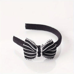 Polka Dot Headbands for Dolls Alloy Material DIY Hair Accessories