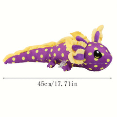 17in Axolotl Plush Toy Soft Stuffed Animal Doll Vibrant Colors Durable