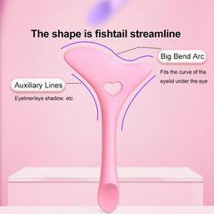 Silicone Eyeliner Stencils for Winged Eyeliner Lipstick Application