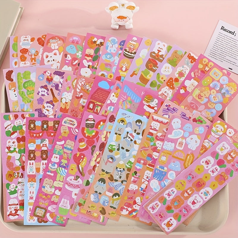 200pcs Colorful Laser Stickers Gift Set for Kids Girls