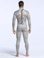 Men's Camo 3mm Neoprene Diving Suit Warm Anti Jellyfish Wetsuit