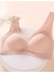 Mesh Wireless Push Up Bra - Breathable Lingerie