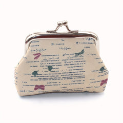 Girls Butterfly Coin Purse Bag Key Bag Birthday Gift Hasp Money Bags Wallet