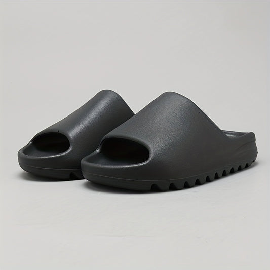 Men's Non Slip Open Toe Slides Quick Dry Slippers