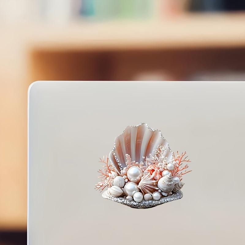 2D Shell & Pearl High Transparency Film Stickers