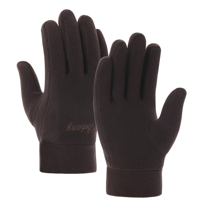 Women's Winter Warm Fleece Gloves for Cycling