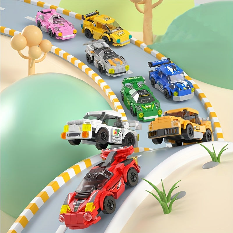 Colorful Sliding Car Racing Educational Toy for Kids