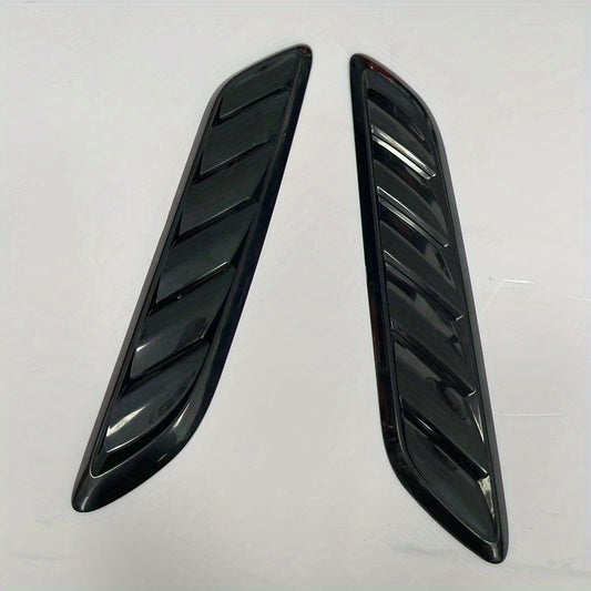 2pcs Car Air Intake Side Vent Grille Covers - Shark Look