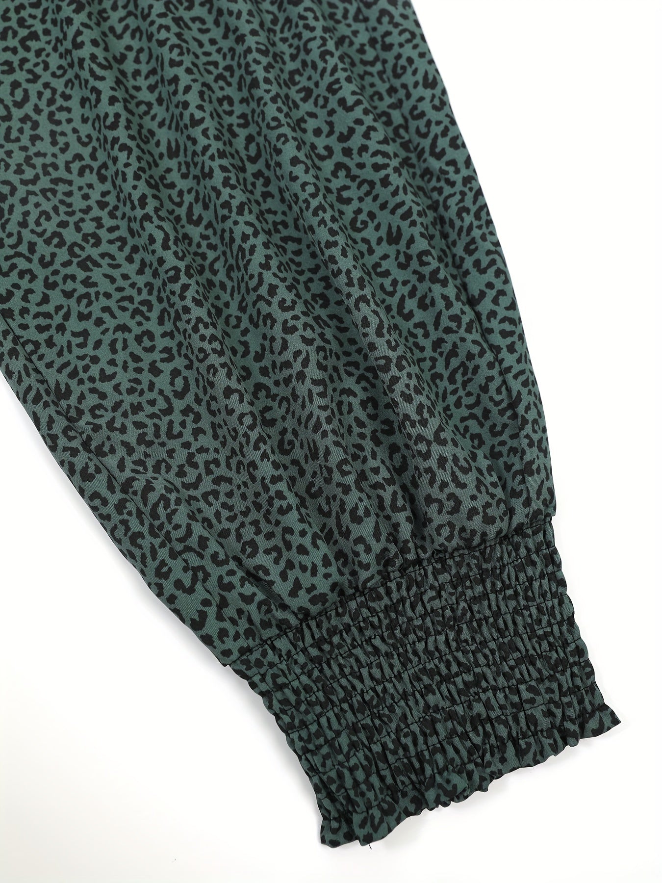  Women's Leopard Print Jogger Trousers