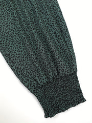  Women's Leopard Print Jogger Trousers
