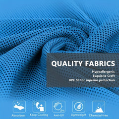 Quick Drying Ice Silk Towel for Exercise Stay and Sweat All Summer