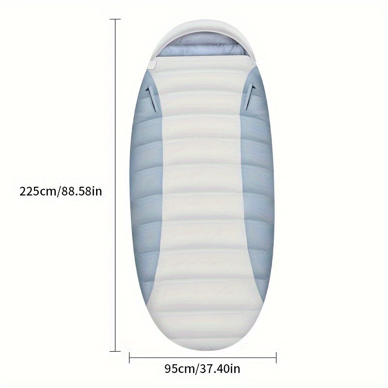 Winter Egg Shaped Sleeping Bag for Outdoor Camping