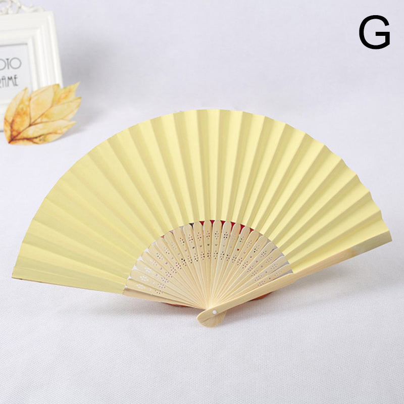 Chinese Style Hand Held Fan Folding Fan For Women