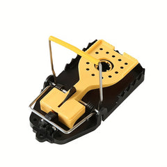 4pcs Large Reusable Mouse Traps with Teeth Bait Cups