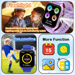 ERUN HD Smart Watch with Touch Screen & Camera - 18 Games, Alarm, Calendar