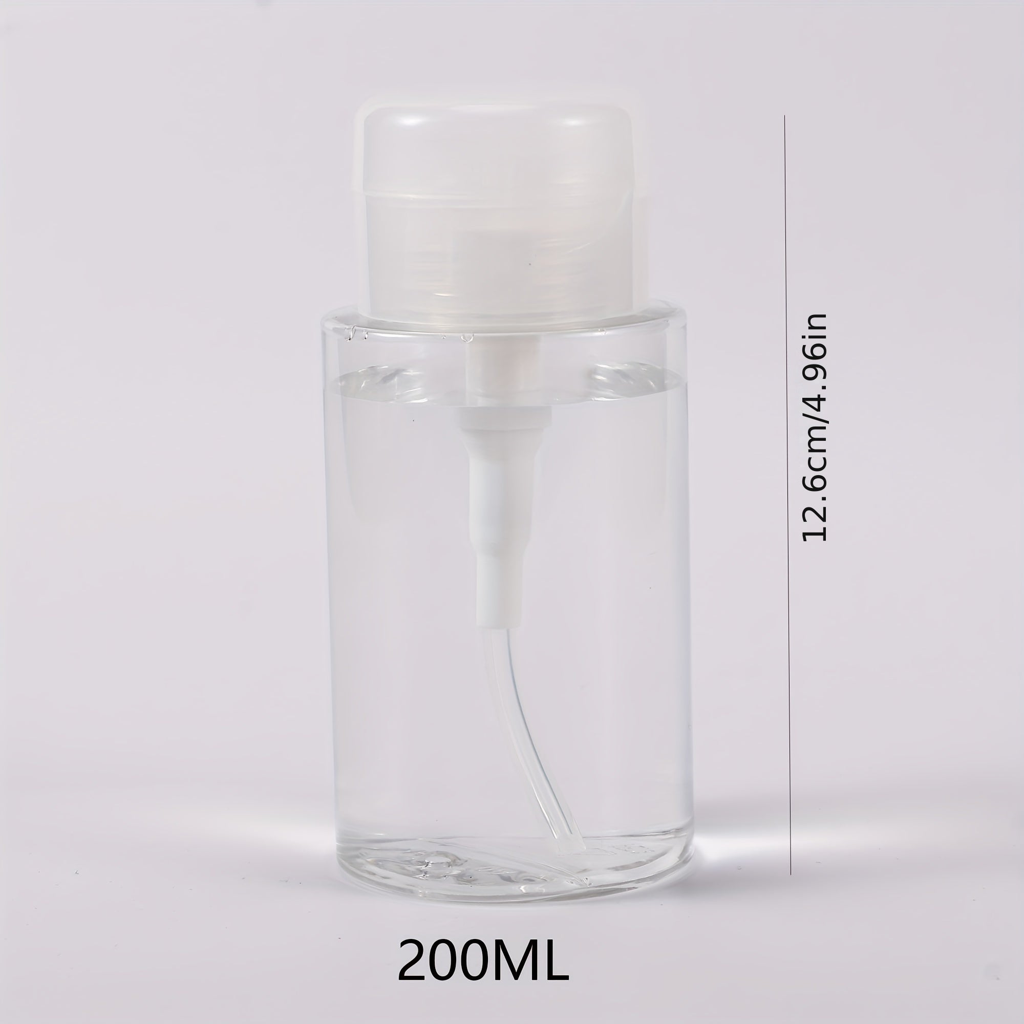 Transparent Lotion Dispenser Travel Bottle - Outdoor Pumping Refillable Pump