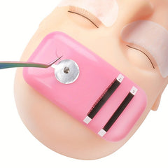 Eyelash Extension Forehead Sticker Pad Silicone Planting Graft Lashes Tray