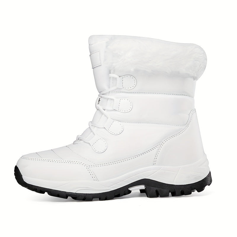 Women's Waterproof Snow Boots Warm Platform Boots