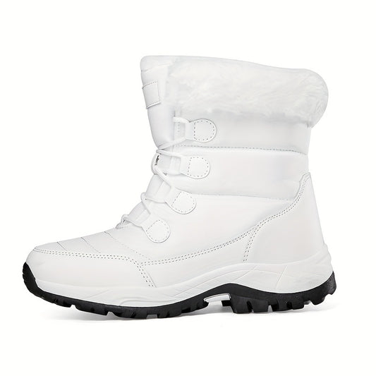 Women's Waterproof Snow Boots Warm Platform Boots