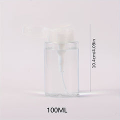 Transparent Lotion Dispenser Travel Bottle - Outdoor Pumping Refillable Pump