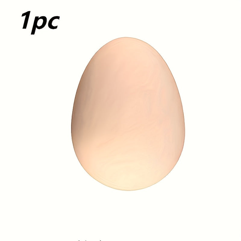 Realistic Bouncing Eggs Prank Toys for DIY Painting - Pack of 6