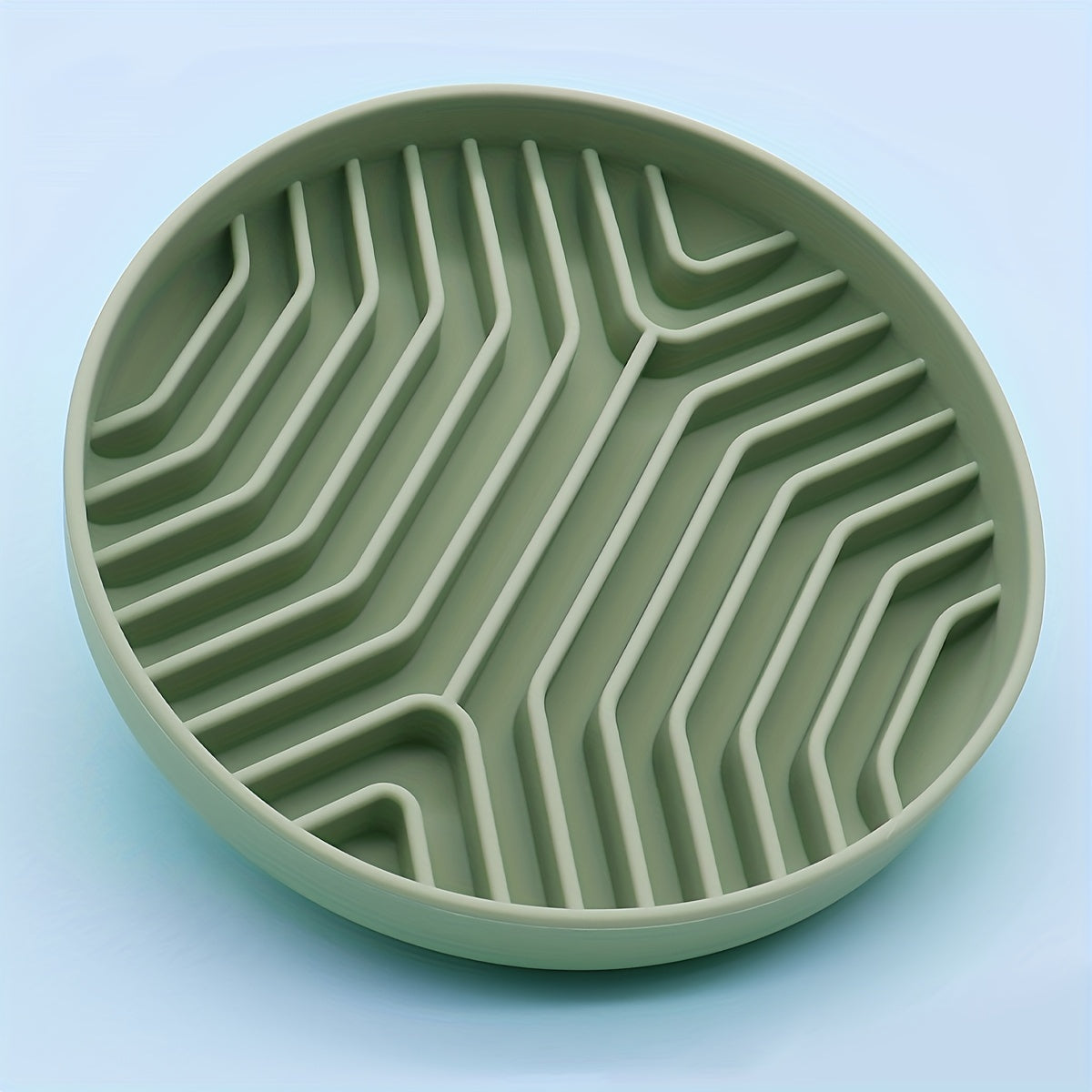 Silicone Slow Feeder Dog Bowl Anti-choking Puzzle Food Bowl