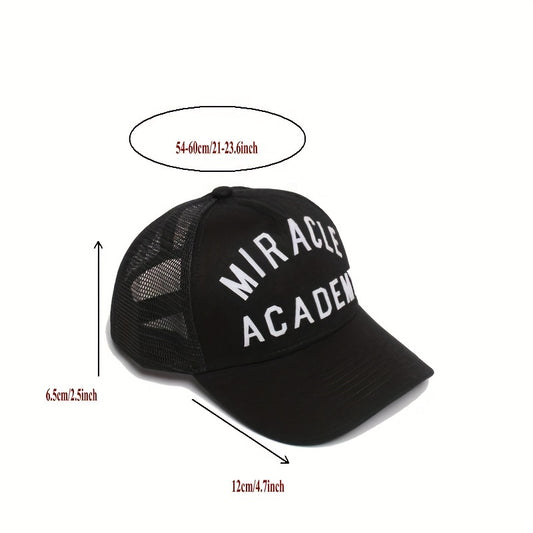 Letter Pattern Baseball Cap Unisex Hip Hop Hat
