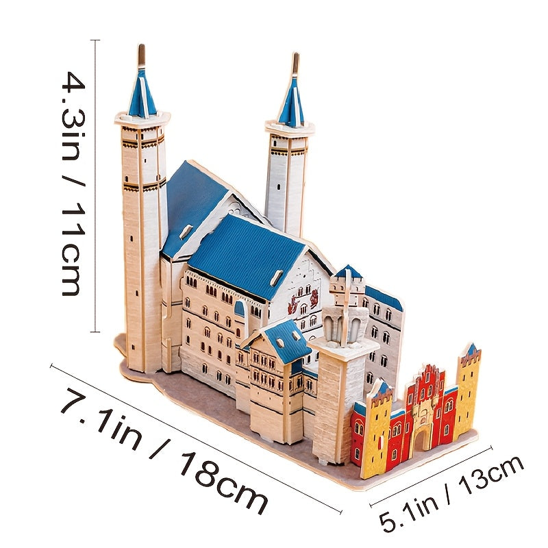 3D Model Puzzles DIY Toys for Children