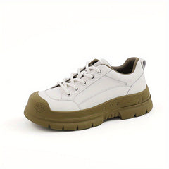 Women's Rose Flower Embossed Platform Sneakers