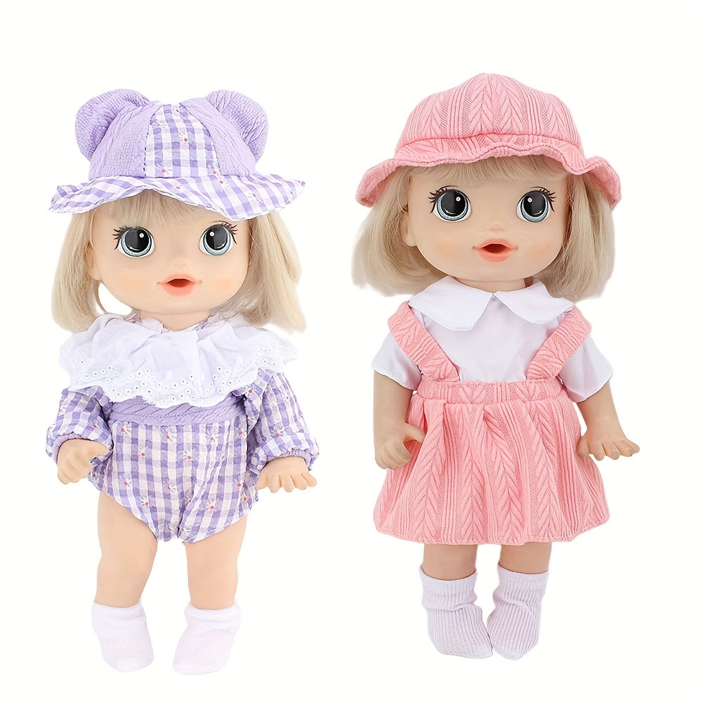 12-Inch Doll Clothing Set - Dress Outfit for Dolls