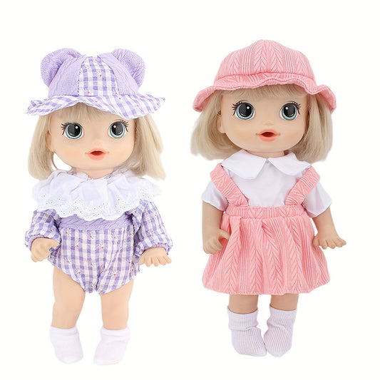 12-Inch Doll Clothing Set - Dress Outfit for Dolls