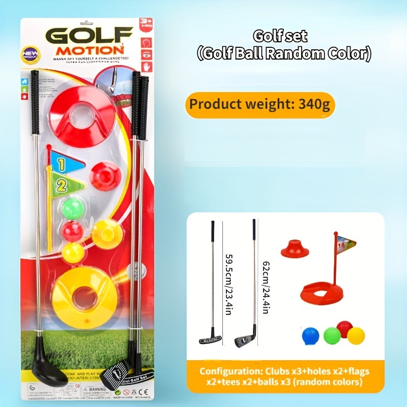 Kids Golf Ball & Club Set Outdoor Toy Sports