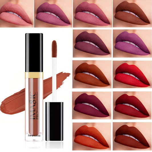 Velvet Lip Glaze Long Lasting 12 Colors