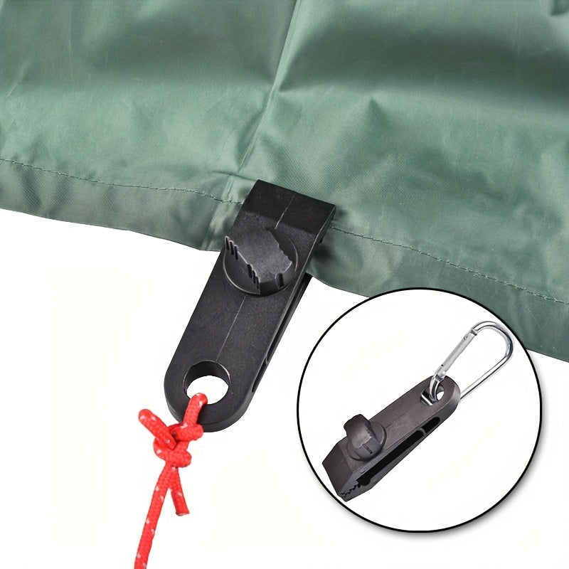 5pcs Large Fixed Tent Clips Canopy Windproof Rope Plastic Buckle
