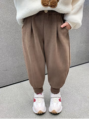 Girls Strawberry Graphic Jogger Pants Fall Winter Sports