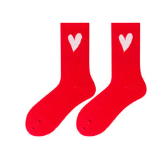 Novelty Funny Crew Socks Assorted Patterns Comfy Mid Tube Women's Stockings
