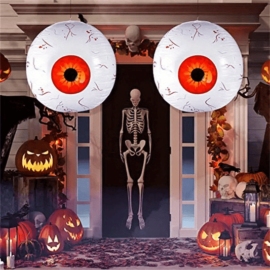 2pcs 55-inch 4D Eye Balloon Halloween Decoration Supplies