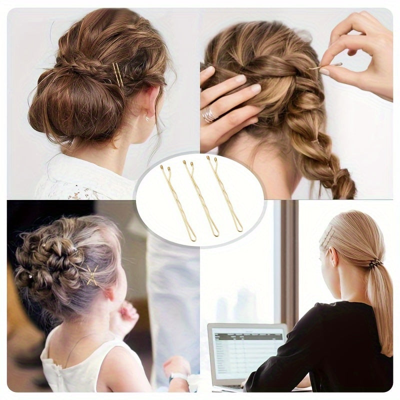 120pcs Bobby Pins Hair Clips Hairpins Hair Accessories for Styling