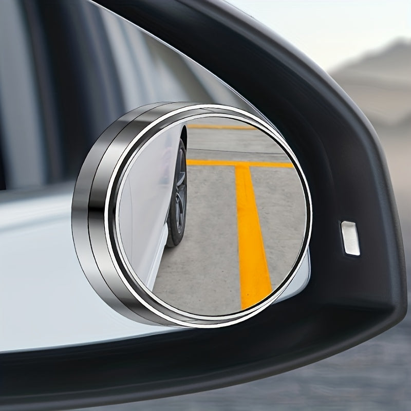 Car Rearview Mirror High-Def 360&deg; Adjustable Blind Spot Mirror