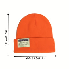 Fashionable Woolen Hat for Women Knitted All Match Hat Street Coldproof Hat