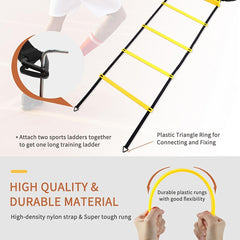 Agility & Speed Training Set - Ladder & Resistance Umbrella