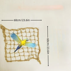 Parrot Climbing Nets Thick Hemp Rope Reinforced Hammocks