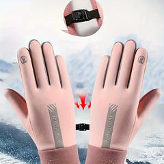 Winter Fitness Gloves Touch Screen Windproof Warm Coldproof Women Men