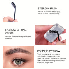 Waterproof Eyebrow Styling Soap Long Lasting Shaping Eyebrow Wax Gel