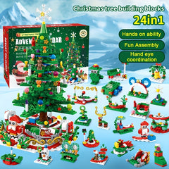 ST 21 Christmas Tree Building Blocks Set