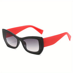 Butterfly Sunglasses Gradient Lens Wide Temple UV400