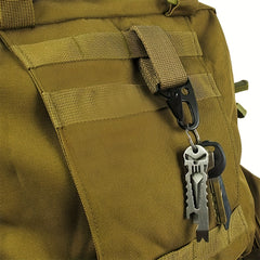 Nylon Mountaineering Key Chain with Lock Buckle