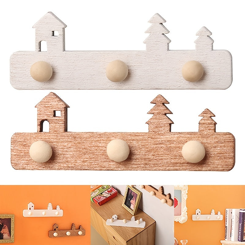 2Pcs 1 12 Dollhouse Wall Mount Rack Hanging Shelf Storage Stand Furniture Model