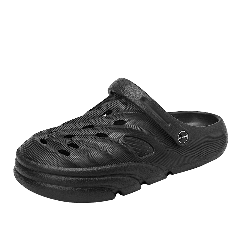 Men's Slip On Clog Sandals Breathable Casual Walking Shoes