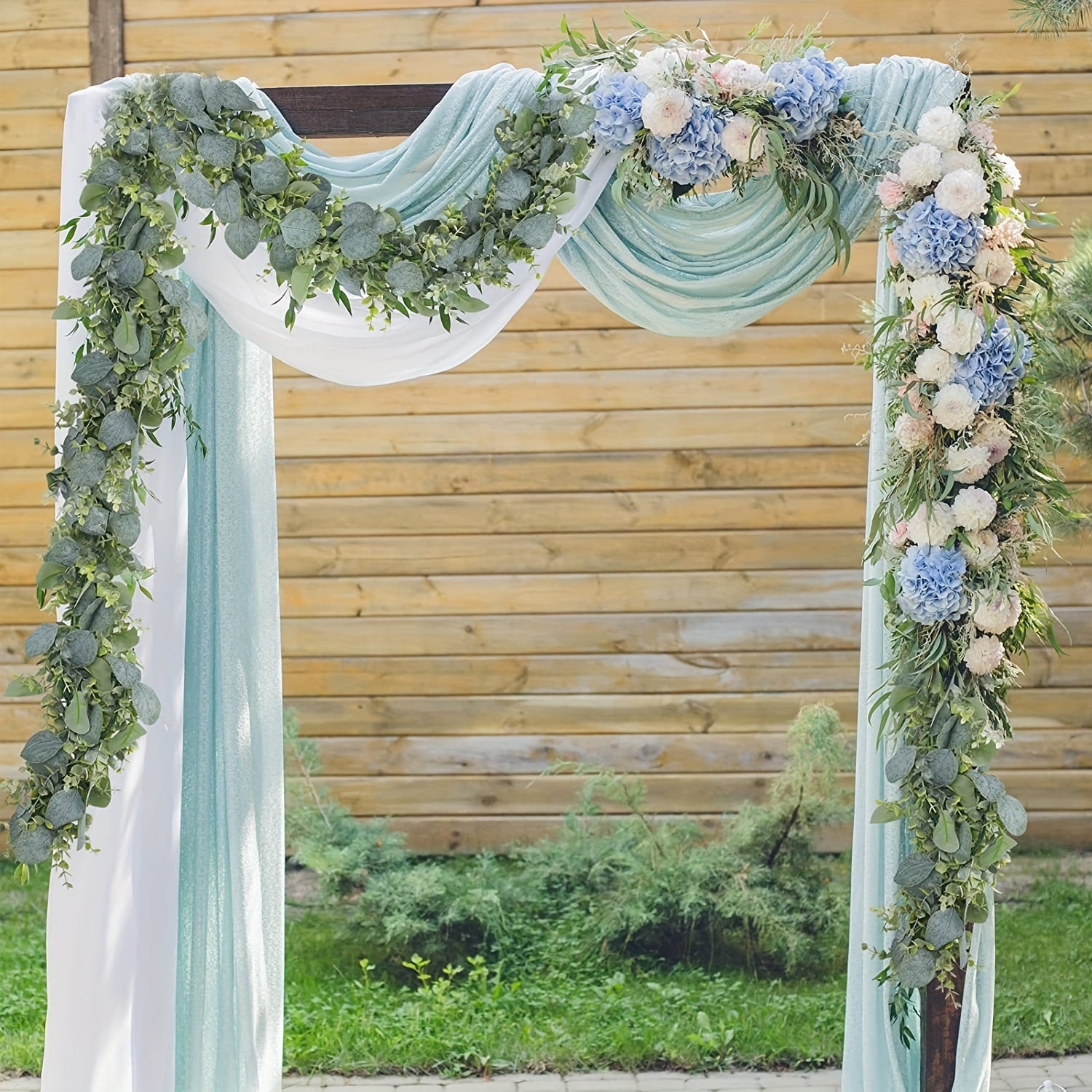 Artificial Eucalyptus Garland with Seeds - Wedding Home Decor Baby Shower